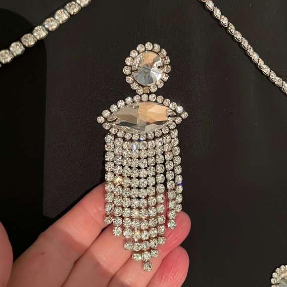 đź’—EXQUISITEđź’—DAVID KOMA HANGING CRYSTAL EMBELLISHED MOTIF MINI SAKS FIFTH AVENUE - Picture 11 of 17